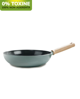 Tigaie wok ceramica non-aderenta Mayflower, 28 cm - GREENPAN